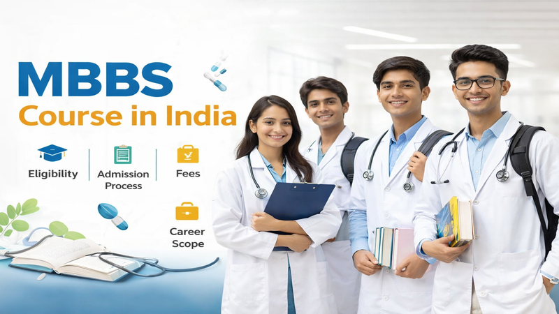 MBBS Course in India: Eligibility, Admission Process, Fees, and Career Scope
