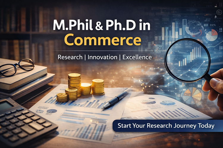 M.Phil & Ph.D in Commerce: A Complete Guide to Advanced Research and Academic Excellence