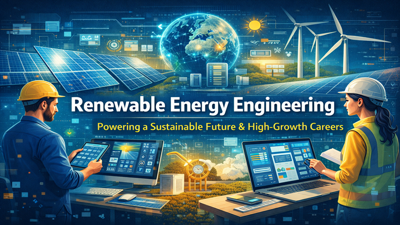 Renewable Energy Engineering: Powering a Sustainable Future with High-Growth Careers